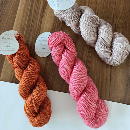 Shenglian knitpro Symfonie hand dyed line Viva imported merino wool line 100g per ball VR1003 without Specifications