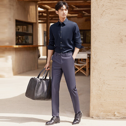 Qipai бархатная рубашка с длинными рукавами, деловая повседневная удобная теплая рубашка с толстыми лацканами