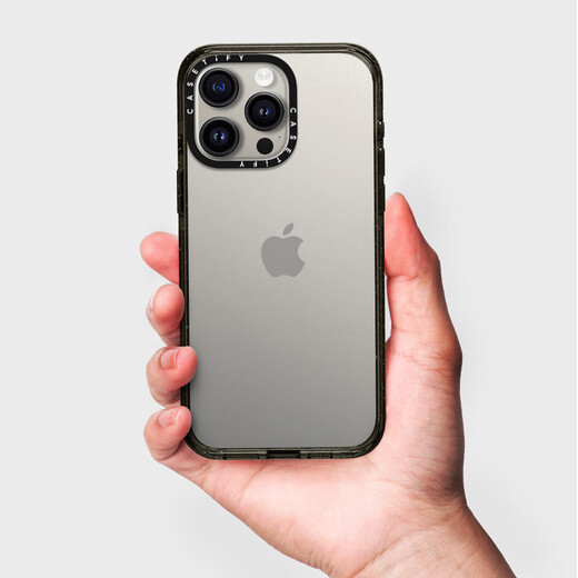 CASETIFY 周雨彤合作系列 一起春游 适用于iPhone15/Pro/Max手机壳 透明黑框 iPhone 14 Pro Max