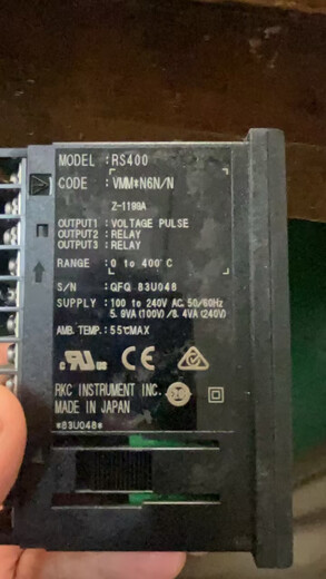 RKC temperature control meter RS400 VMM*N6N/N