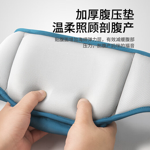布兜妈妈腰凳婴儿背带前抱式宝宝外出两用坐凳托抱娃神器透气轻便四季通用 艾玛式橙（豪华款）