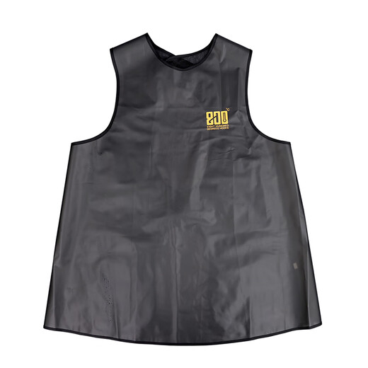 800 degree 800 degree fishing greenhouse waterproof apron black pit greenhouse fishing clothing waterproof clothing waterproof stain-resistant apron small waterproof apron (150-190Jin Jin equals 0.5 kg)