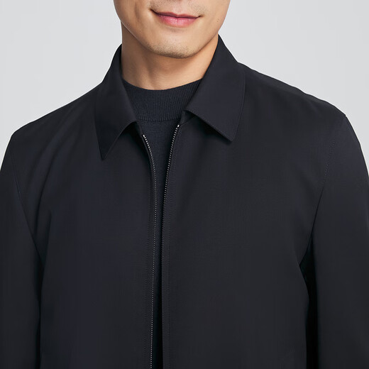 YOUNGOR (YOUNGOR) executive jacket men's autumn and winter young and middle-aged business eggplant full wool fabric lapel executive jacket shopping mall same style Navy YJJK415463FFA L 175/96A