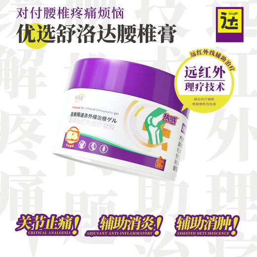 Shuloda lumbar cold compress gel for lumbar disc herniation, lumbar muscle strain, joint soreness, numbness and swelling