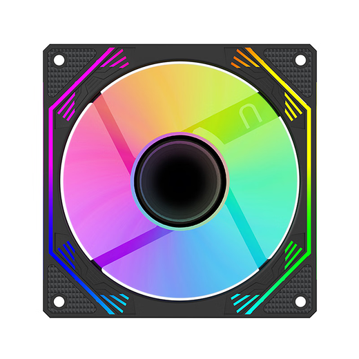 Вентилятор корпуса EVESKY Prism PRO 4-го поколения с водяным охлаждением. Вентилятор шасси диаметром 12 см. вперед и назад. Беспроводное соединение. Синхронизация божественного света ARGB. ШИМ-контроль температуры. Вентилятор компьютера Prism 6pro. Вентилятор Prism PRO 5-го поколения, черный, реверсивный (трехконтактный интерфейс 5 В).