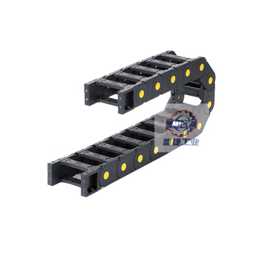 Plastic nylon tank chain H45Q.1.S 45*50*60*75*90*100*117 bending radius 75 100 125