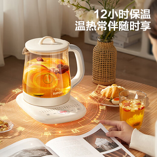 SUPOR Health Kettle 316L Stainless Steel 1.5L Tea Boiler Flower Tea Kettle Constant Temperature Kettle Kettle Electric Kettle Office Insulation Tea Kettle SW-15YJ03