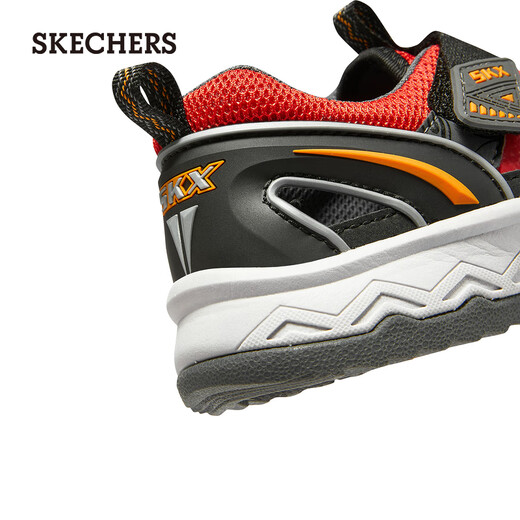 Skechers Children's Shoes Men's Fashion Fisherman Shoes Trendy Baotou 407031L Red/Black/RDBK 32