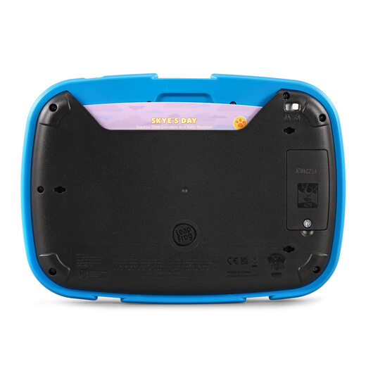 Leap Frog Paw Patrol Children's Learning Tablet, 3 years and above, touch interactive educational toy, 10-sided cards, reading enlightenment, blue