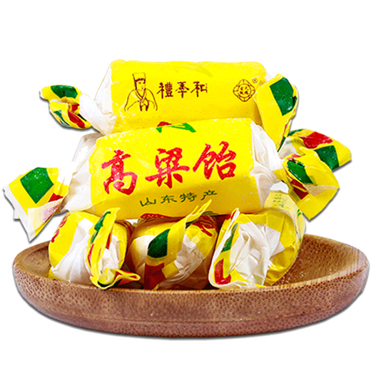 Lijihe Shandong specialty local specialty Lijihe sorghum starch candy authentic brushed sorghum Yi Jinan specialty Qingdao specialty 600g starch candy (with 4 flavors) 1 bag