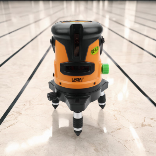 
Laise laser leveling green light two-line infrared leveling LSG671SD high-gloss lithium battery standard automatic leveling LSG671SD standard dual lithium battery + 1.5-meter tripod