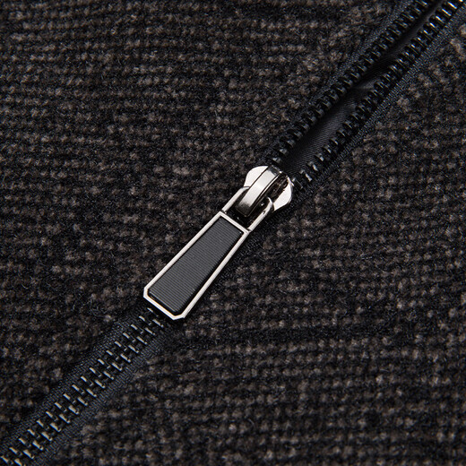 ROMON cotton jacket men's short stand-up collar thick warm winter business casual jacket men 2167 gray 175