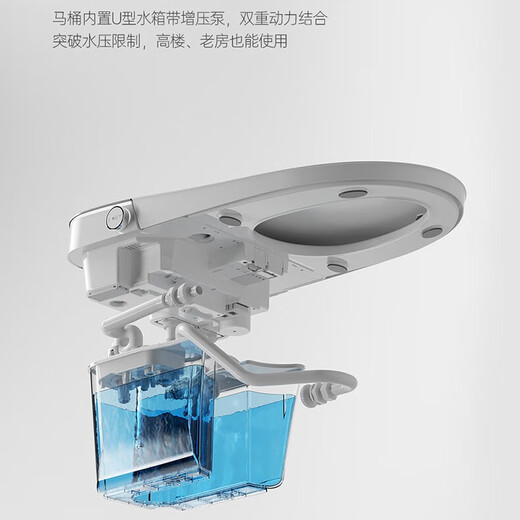 
Naize Voice Smart Toilet All-in-One Hot Flushing and Drying Bubble Shield Fully Automatic Sterilization Home Floor-standing Toilet [Received Price: 1478] White HF Top-up + Full Function 250/300/350/400mm Free Installation nationwide