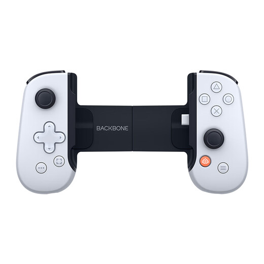 BACKBONE official flagship Backbone One game controller second generation, suitable for Apple 15/16, Android mobile game stretchable controller USB-C interface, shipped from Beijing warehouse, white, suitable for Android/iPhone 15 and above