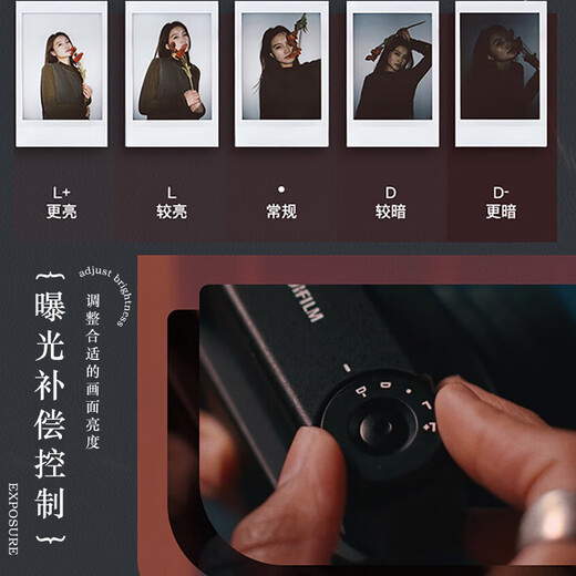 Fuji (FUJIFILM) instant instax mini90mini41 upgraded mini99 instant camera birthday gift mini99 black (in stock) official standard