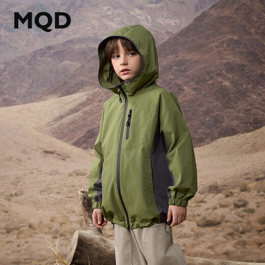 MQD men's autumn new trendy cool casual outdoor camping hooded jacket