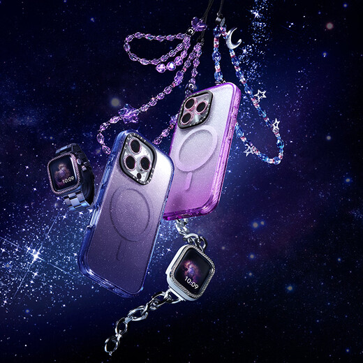 CASETIFY Star Diamond/Fantasy mobile phone chain, suitable for all iPhone series, mobile phone accessories lanyard mobile phone chain, colorful love short chain