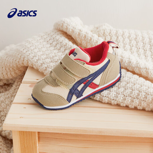ASICS ASICS Autumn and Winter Children's Baby Toddler Shoes Mesh Soft Bottom Double Velcro
