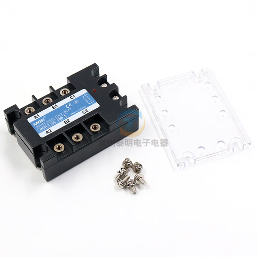 三相固态继电器MGR-3 032 3880Z DC-AC直流控交流80A 继电器+散热器大+风机大
