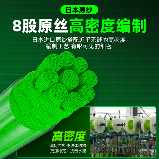 Yingke 8-braid PE line sub-line high-end fishing line main line high-density sub-line braided Dalima special micro-thread fishing line 8-braid PE imported raw silk gray 160 meters No. 2