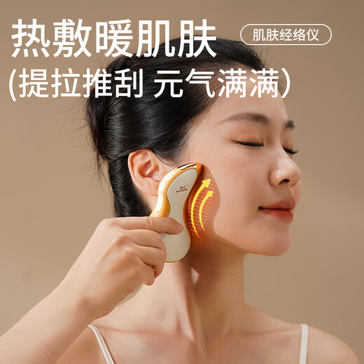 Hezheng Electric Gua Sha Instrument, Electric Gua Sha Board, Shaving Instrument, Massager, Full Body Massage, Hot Compress and Gua Sha Magic Device, Massage and Gua Sha, High Frequency Micro-vibration + Hot Compress and Maintenance