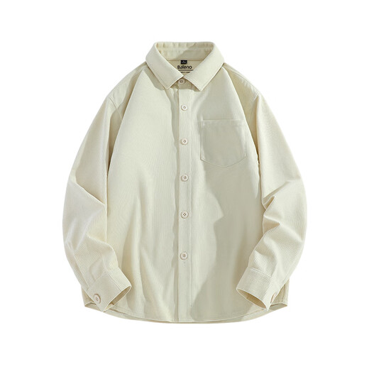 Baleno shirt men's 260g heavyweight autumn men's and women's high-end inner jacket couple's casual trendy button cardigan