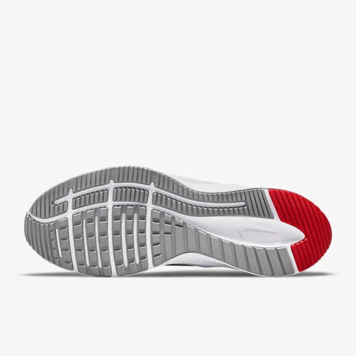 耐克（NIKE）男鞋夏季新款低帮气垫透气轻便休闲运动跑步鞋子 DA1105-100白红色 41