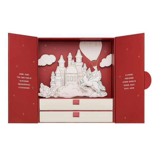 PARKER Signature Pen, juego de caja de regalo de escritura clásica para regalos especiales de oficina de negocios, a través de bolígrafo rojo rítmico XL + caja de regalo de flores Dream Pen