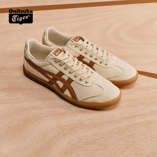 Onitsuka Tiger鬼塚虎板鞋男女复古德训鞋运动休闲男女鞋 TOKUTEN 1183A862 米白色 39