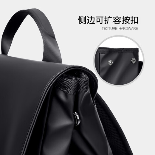 POLO Backpack Men's Travel Backpack Men's Lightweight Flip School Bag 15.6/16 Inch Computer Bag Business Travel Bag