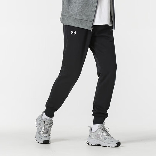 Under Armor men's sports pants, fashionable, simple, loose, comfortable, breathable casual pants 1379867-001 2XL