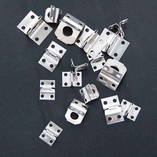 Jinguluo KCAA-561 stainless steel lock anti-theft door buckle door nose latch padlock hasp lock plate lock plate lock padlock (with screws) 4 inches (large size 2)