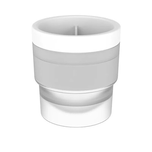 Household large whiskey silicone round ice ball film with spherical easy to release frozen ice cube ice tray mold maker 1 pack random color