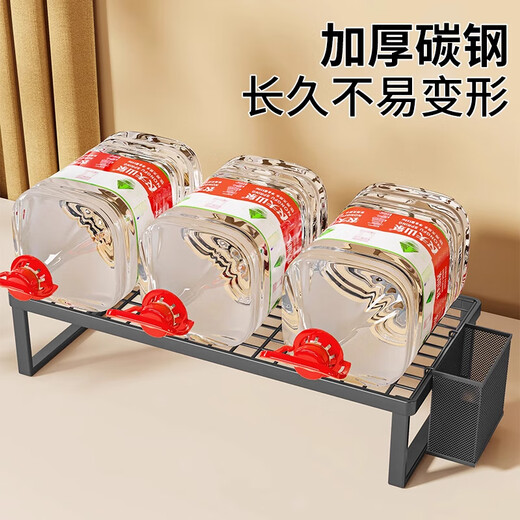 Wooden grid computer stand laptop support rack barbecue grill home desktop monitor cooling rack desktop elevated rack bracket black large (standard style)