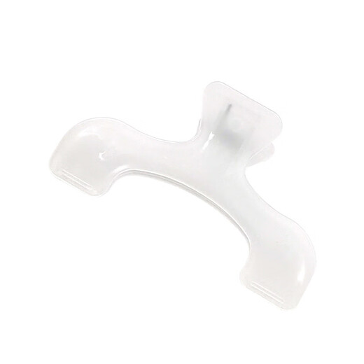 Hijab book holder stationery student transparent handbook note holder swallowtail clip bill document strong fixation large clip 1 pack (large clip)