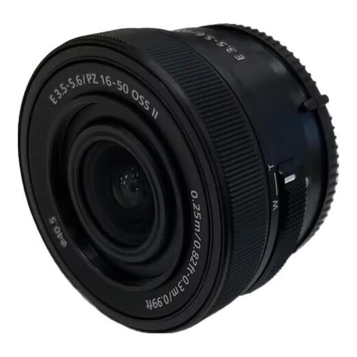Sony (SONY) aps-c half-frame mirrorless E-mount zoom fixed focus lens a6400 a6700 zve10 lens E 16-50mm second generation black disassembled version official standard without UV/fun filters and other accessories