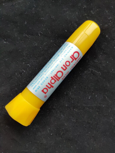 DIY jewelry accessories sticky pearl hand-inlaid quick glue AA super glue jewelry jewelry golden wood glue 1 stick of glue contains 1 dropper