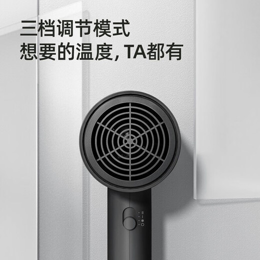 FLYCO hair dryer, household high-power hair dryer, constant temperature hair care, compact and convenient, three-speed hot and cold air drying, high power, Flyco's Borui brand PH1623