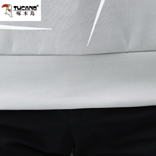 啄木鸟卫衣男秋冬加绒加厚款打底衫长袖t恤青年时尚休闲上衣服帅气男装 903灰色 XL