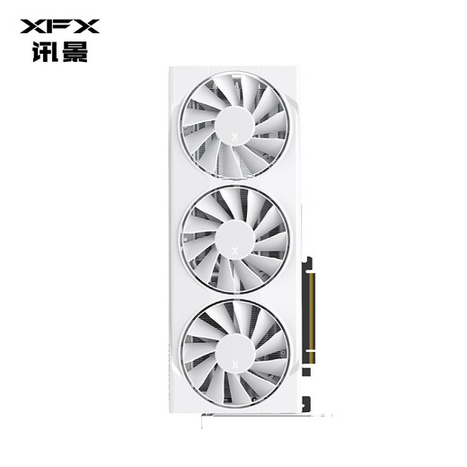 讯景（XFX）AMD RADEON RX 9070 雪狼 16GB 白色 全新电竞游戏设计智能学习台式电脑独立显卡 RX9070雪狼