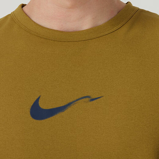 耐克（NIKE）男装短袖2025夏季新款运动健身服Dri-FIT快干透气跑步训练圆领T恤 HV4882-399/晒图退5 M (170/88A)