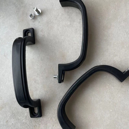 An Junsheng double-hole Bakelite tripod lid handle kitchen large large iron aluminum pot lid handle accessories pot lid head pot ear bag anti-scalding double holes adjustable 2 thickened hole spacing 9-11cm.