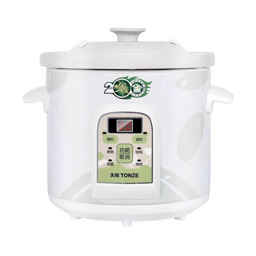 Tianji porridge cooker multi-functional fully automatic porridge cooker household soup pot electric stew pot porridge cooker 2/3/4/5L electric stew pot porridge cooker artifact porridge cooker 3L suitable for 3-5 people
