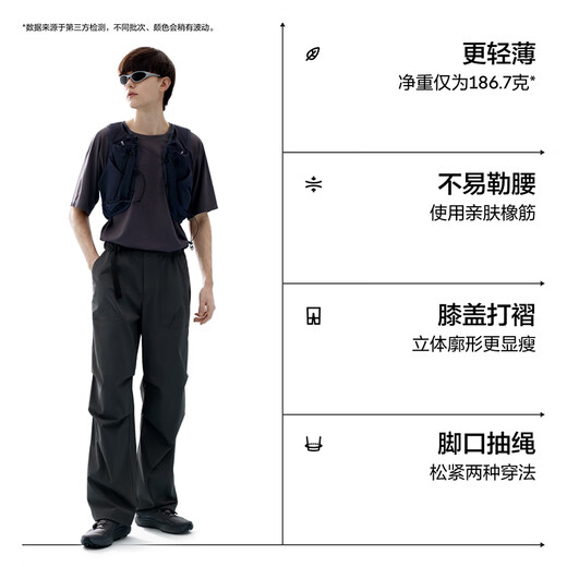 Banana [same style as Wang Yibo] Liangpi 505Cool Air men's new quick-drying paratrooper pants casual sports trousers