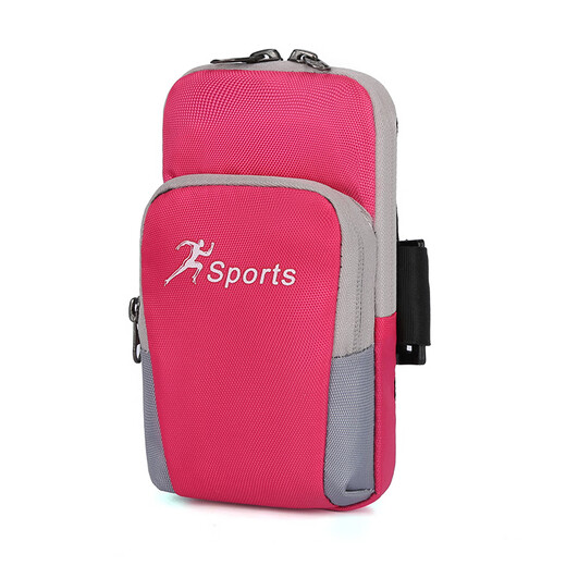 Jatulu sports mobile phone bag running Huawei mobile phone arm bag vivo mobile phone bag clutch cover women's universal black