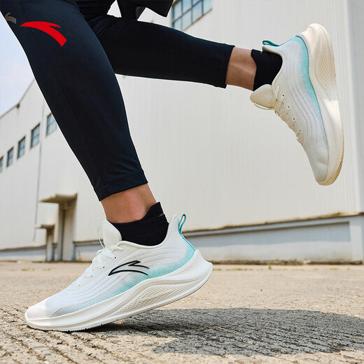 ANTA lightweight running shoes for men, shock-absorbing mesh, breathable and wear-resistant sports shoes, soft soles, comfortable jogging shoes, running shoes