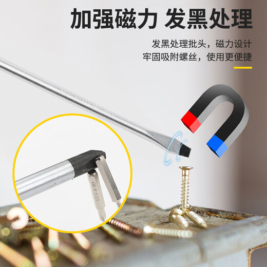 Stanley (STANLEY) small screwdriver cross, industrial-grade strong magnetic precision, multi-functional household small screwdriver, screwdriver, professional repair tool, cross PH0x75mm 60-800-23