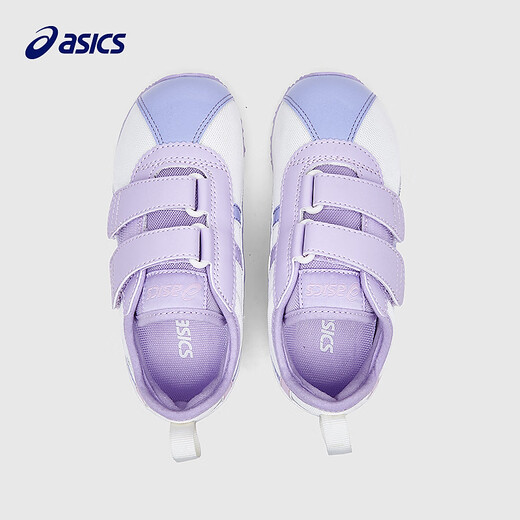 ASICS children's shoes 2025 new boys and girls baby shoes soft sole toddler shoes COTLA comfortable shoes 100 white pattern 30