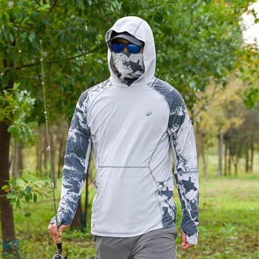 Decathlon fishing sweatshirt sports hooded sun protection T-shirt-5425735