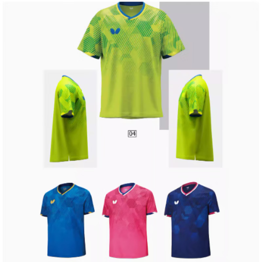 Butterfly table tennis short-sleeved Lin Yunru's same model BWH841 professional competition sports uniform quick-drying BWH841-05 dark blue L